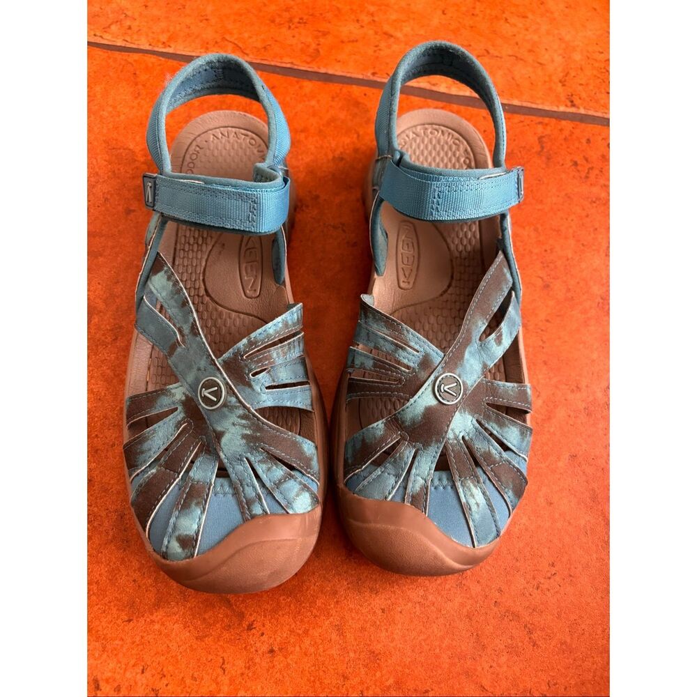 Keen Turquoise and Grey Sandals - Picture 2 of 8